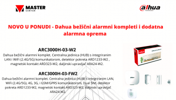 NOVO U PONUDI - Dahua bežični alarmni kompleti i dodatna alarmna oprema